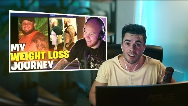 'Fitness Coach Reacts: TimTheTatMan\'s 65lbs WEIGHT LOSS (FaZe Jasper)'