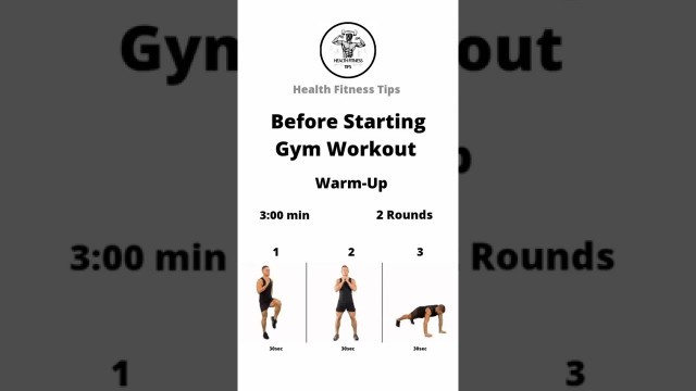 'Gym warm up kaisa kara | Health Fitness Tips'