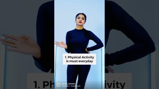 'Fitness tips for teenagers | Somya Luhadia #ytshorts #shorts #youtubeshorts'