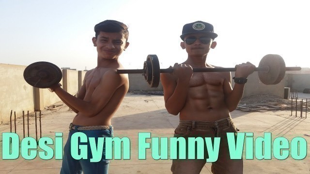 'Desi Gym Funny Video'