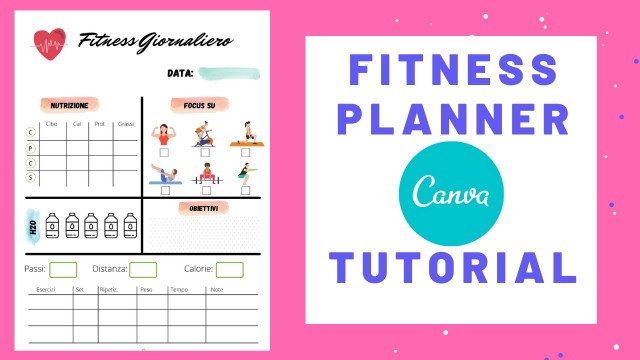 'Fitness Planner per agende e Bullet Journal | Canva Tutorial | Scripta Manent'