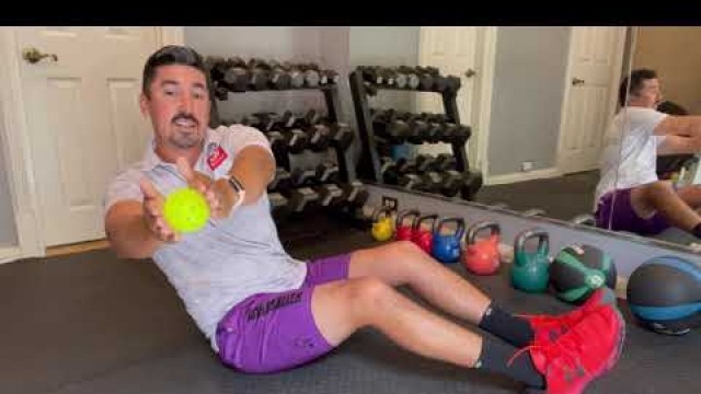 'Fernando Fitness Tips | Seated Pickleball Twist'