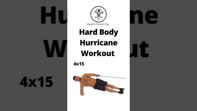 'How to do Hard Body Hurricane Workout | Health Fitness Tips'