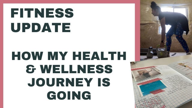 'Bullet Journal - Fitness & health journey update  //Bullet Journal with me'