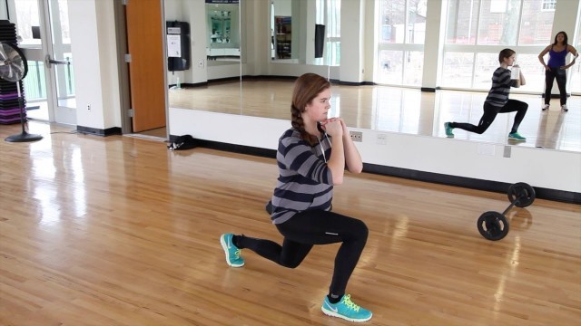 'Fitness Tips: Bodyweight Lunge'