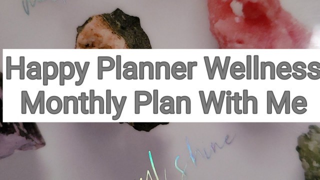 'April Monthly Wellness| Bullet Journal | #Planwithme| Fitness'