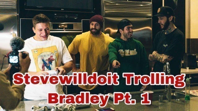 'Stevewilldoit Trolling Bradley Martyn w Nelk Boys and Faze Banks 2020 Part 1'