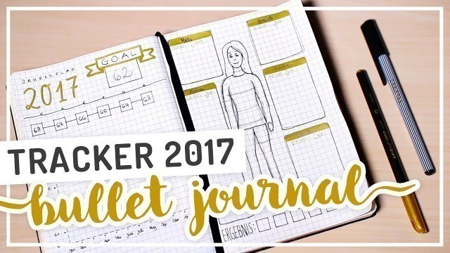 'Bullet Journal FITNESS HABIT TRACKER als Jahresplan #TypischSissi'