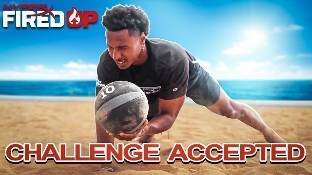 'FaZe Deestroying Answers 20 Questions During Intense Workout Challenge'