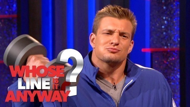 'Rob Gronkowski Gets Some Fitness Tips 