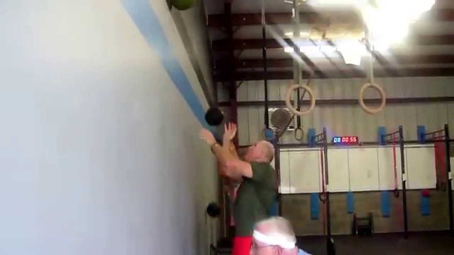 'Senior Exercise:CrossFit Gold Class at Blue Wave Fit'