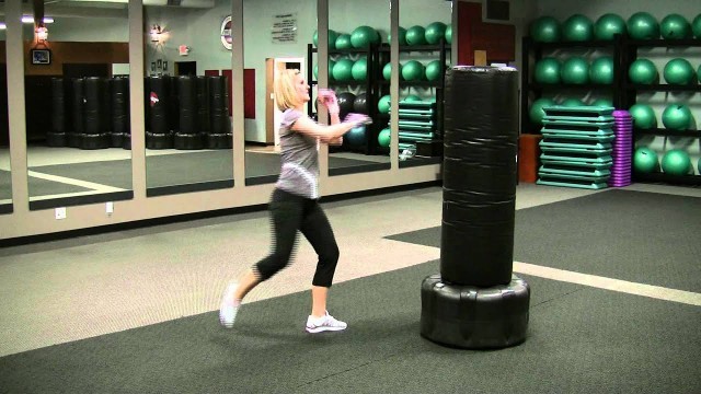 'Proper Kickboxing Roundhouse Kick - Tanya'