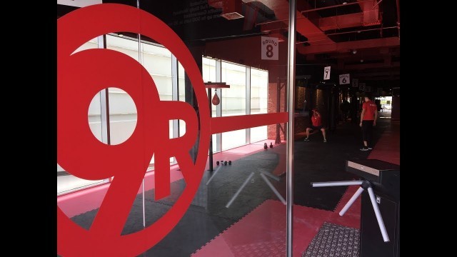 'Trying out the kickboxing themed workout at 9Round Dubai'