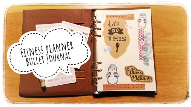 'Bullet journal - fitness planner'