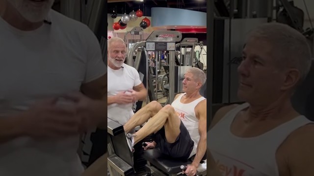 'Back To The Gym Basics: Senior Fitness Tips - Legs with Leg Press #shorts'