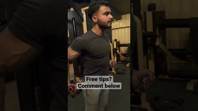 'Free #workout #tips ? #shorts #fyp #trending #fitness #fitnesstips #gym #motivation #comment #viral'