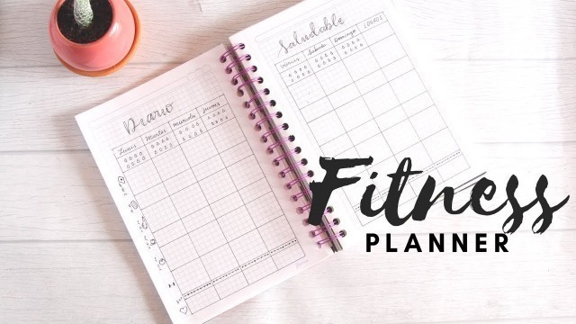 'FITNESS PLANNER - DIARIO SALUDABLE ft Carolina Llano ♡ Pochi Salgado'