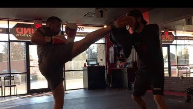 'Gym Sessions at 9 Round -- Pad Work & Speed Bag'