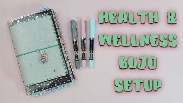 'Heath and Wellness Bujo Setup 2021| Health Bullet Journal Setup 2021 | Exercise Tracking'