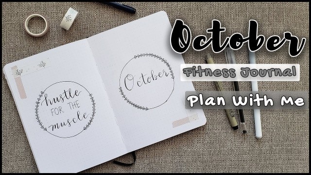 'Fitness Bullet Journal Setup | Weight Loss Journey Chit Chat'