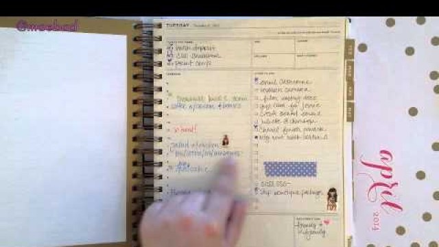 'Whitney English Day Designer | Health Tracker + Bullet Journal'