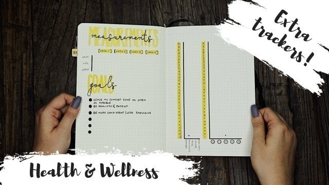 'Bullet Journaling for Health and Wellness | Fitness Tracker Ideas 2018'