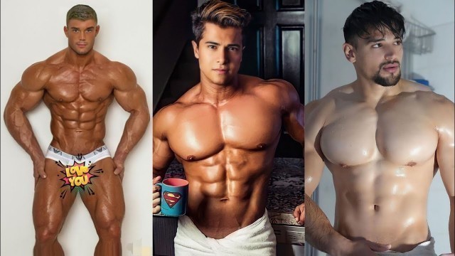 'So Handsome Looking Young Shredded Male Muscular And Fitness Models | @MUSCLE2.0'