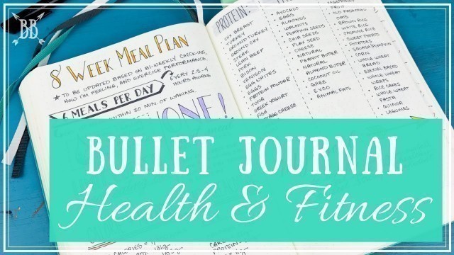 'Bullet Journal: Health & Fitness Tracking'