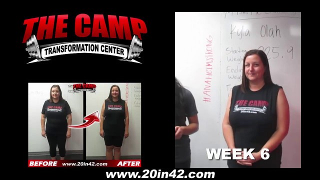 'Anaheim Weight Loss Fitness 6 Week PYC Challenge Results - Kyla Olah'