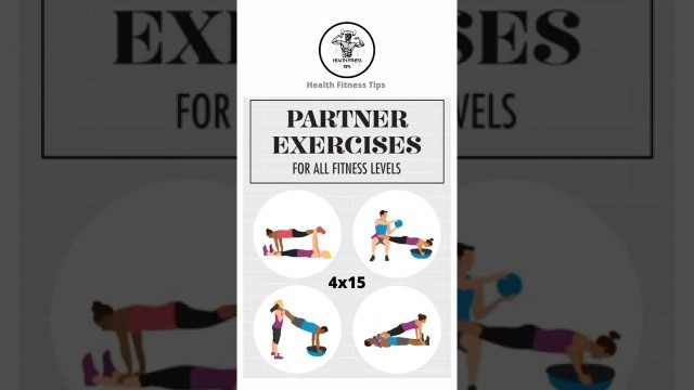 'How to do Partner Exercise | Health Fitness Tips'