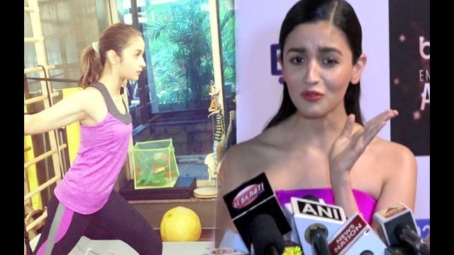 'Alia Bhatt Shares Her Gym Routine,Diet And Fitness Tips'