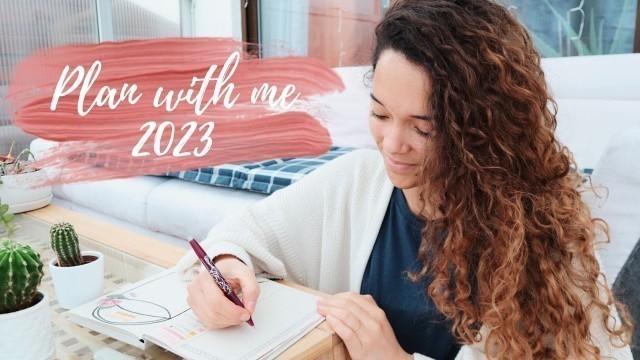 'Plan with me | Organisation und Ziele für 2023 | Bullet Journal und Fitness Update'