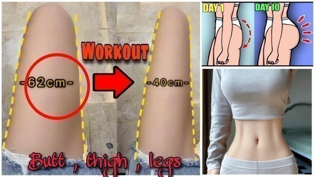 'Exercise for Girls | Best Exercises to Grow butt -Slim Thigh & Legs - Get Perfect Body'