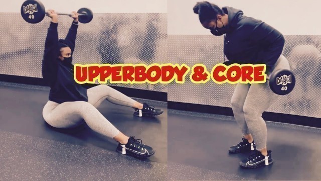 'SINGLE BARBELL UPPERBODY & CORE  