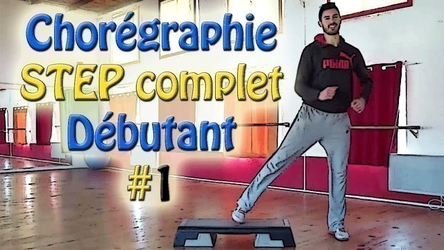 'Chorégraphie STEP débutant #1 - Cours de STEP complet français - Apprendre le step'