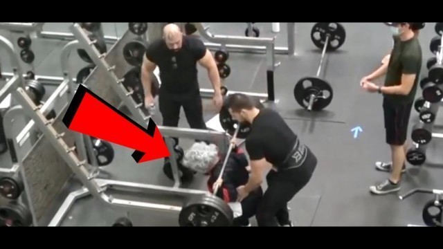 'RUSSIAN GRANDMA LIFTS MORE THAN BODYBUILDERS AT THE GYM PRANK'