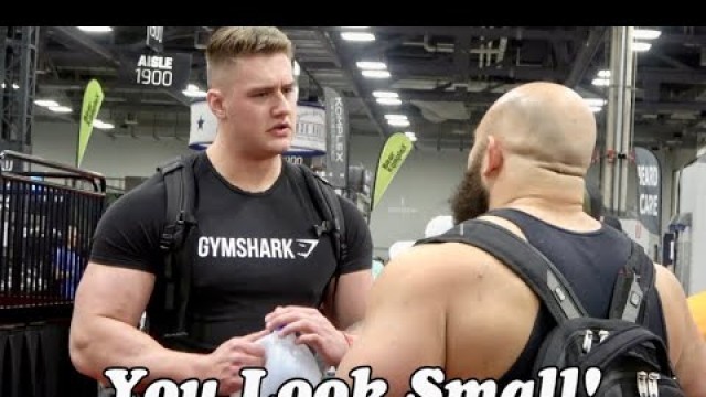 'TELLING BODYBUILDERS THEY LOOK SMALL PRANK'