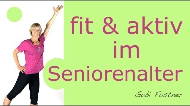 '☘️ 18 min. fit und aktiv im Seniorenalter | ohne Geräte, nur im Stehen'