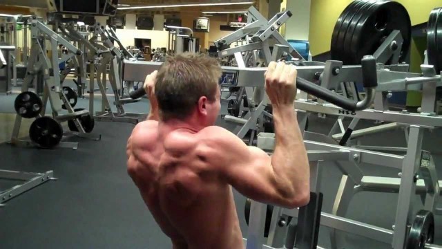 'Scott Herman - Back workout'