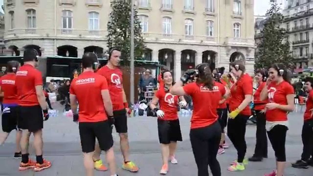 'Fitness Is In The Air - cours de Body Combat à Saint Lazare  (1)'