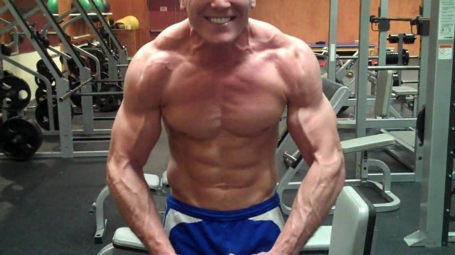 'Bicep Flexing!- Scott Herman'