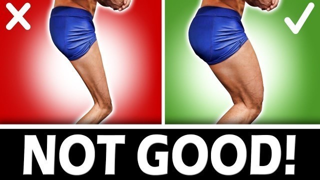 '3 Hacks For Bigger Hamstrings! | GOODBYE SKINNY LEGS!'