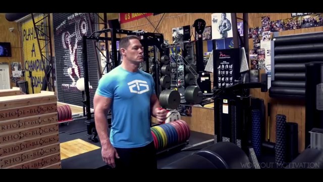 'Dwayne The Rock Johnson vs John Cena - Workout Motivation For Slim fly gym'