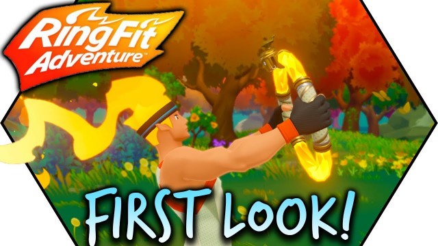 'A... Fitness... RPG?! Squats For Damage?! Ring Fit Adventure - First Look'