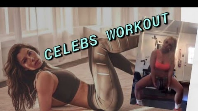 'Jessica Biel Killer Leg Workout + Britney Spears At Home Workout'