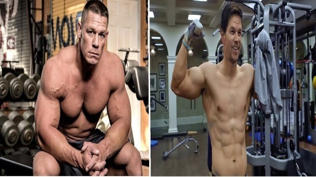 'Mark Wahlberg Vs. John Cena -Workout Hard \'2018\' C.Z'