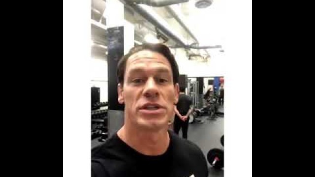 'John Cena is So Happy to Find his New Gym.'