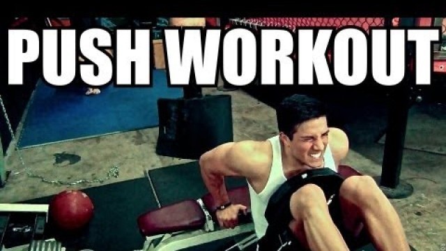 'Push Workout Highlights Natural Bodybuilder Christian Guzman'