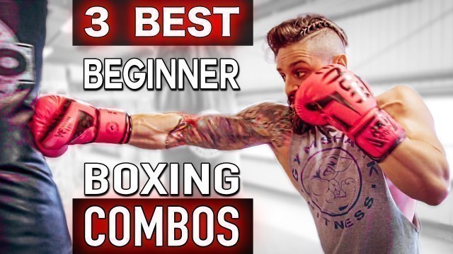 'BOXING HEAVY BAG WORKOUT | Top 3 BEGINNER PUNCH COMBOS | Lex Fitness'