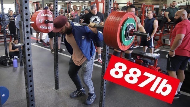 'The Most Weight Squatted at Zoo Culture EVER!!'